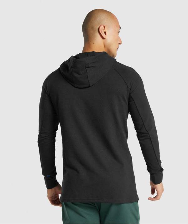 Panske Mikiny S Kapucňou Gymshark Critical 2.0 Čierne | BG4073862